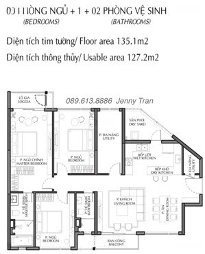 hàng hiếm, căn hộ 2 view, 3pn + kho, dt 135m2, khu diamond brilliant, celadon city, full nội thất!