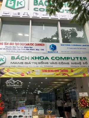 chính chủ - cho thuê nhà mặt tiền 261b lý thường kiệt - dt 7x18m, trệt lầu, ngay đh bách khoa