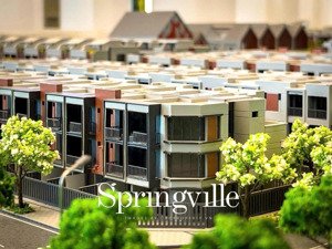 nhà phố spring ville 90m2 3 tầng giá hấp dẫn 8 tỷ, thanh toán linh hoạt, gần sân bay long thành